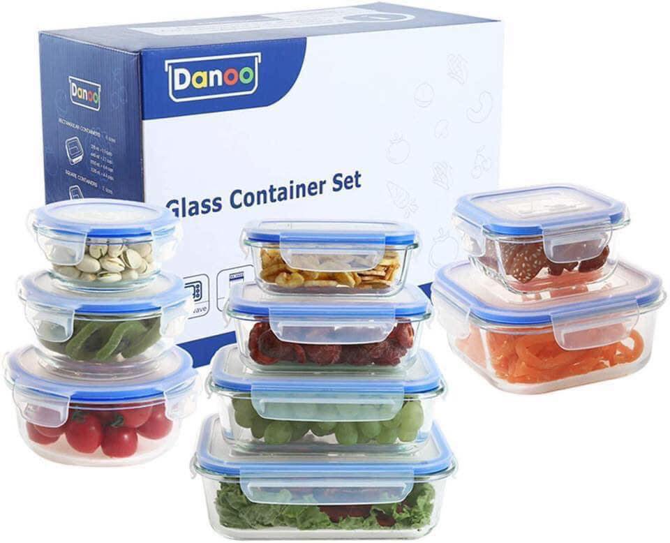 Bộ thủy tinh 9 món Danoo Glass (mã 2083)