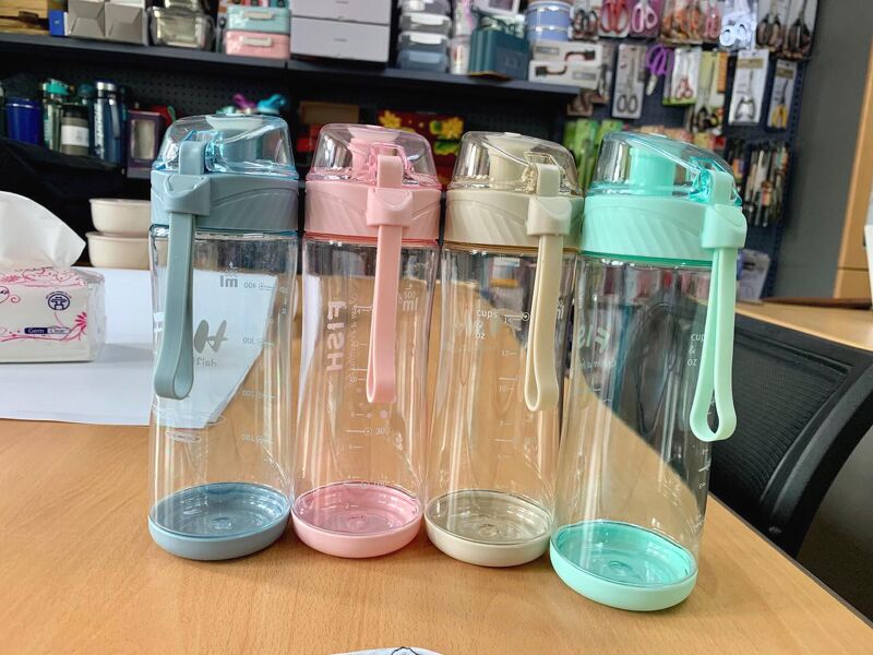 Bình nước Hàn Quốc GGOMi GG634 500ml - Xanh dương