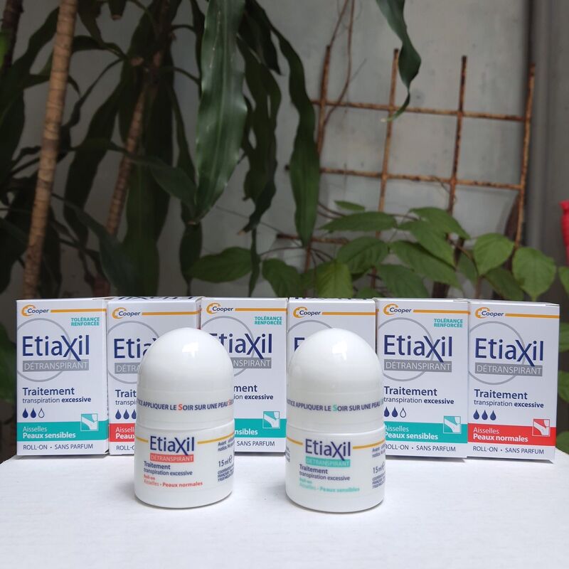 Lăn nách Etiaxil hàng Pháp - Xanh (cho da nhạy cảm)