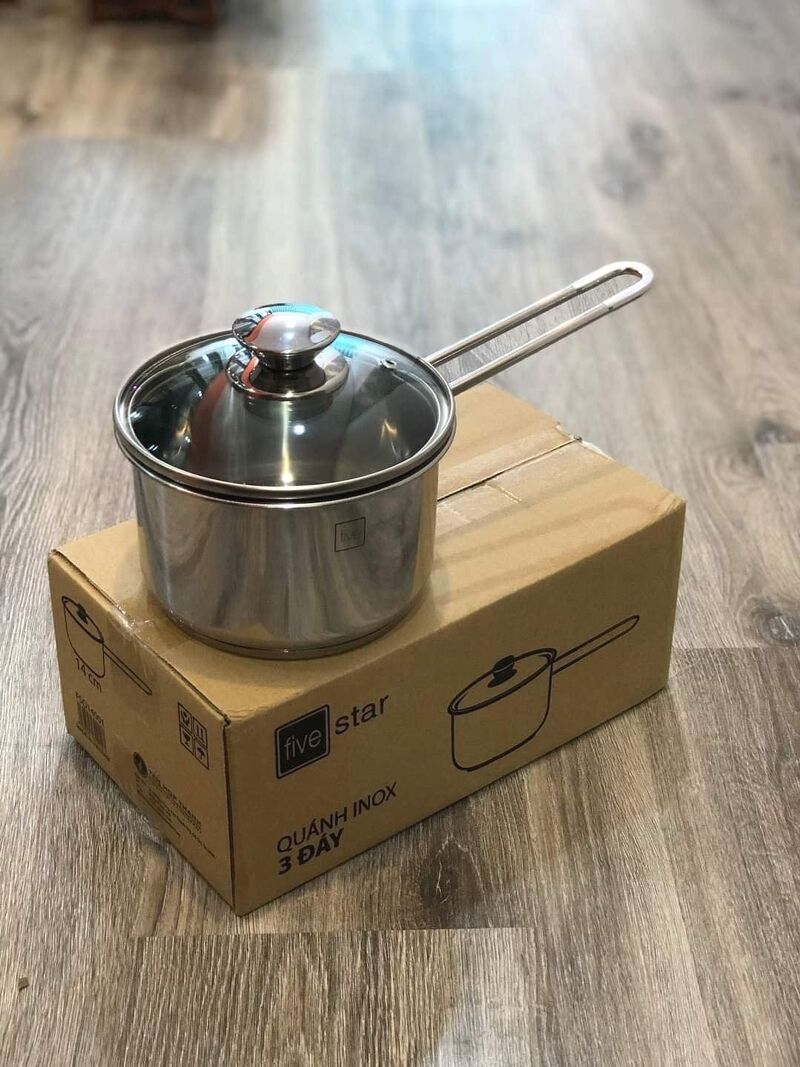 Quánh inox Fivestar 16cm