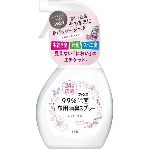 Xịt thơm và kháng khuẩn quần áo Daiichi Nhật 380ml (mã 2715)
