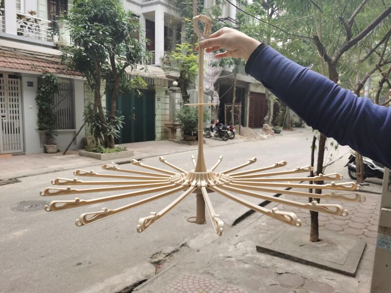 Móc dù treo khăn 20 thanh hàng Nhật