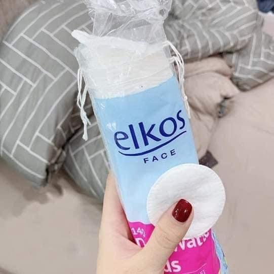Bông tẩy trang Elkos Đức 140 miếng (mã 2860)