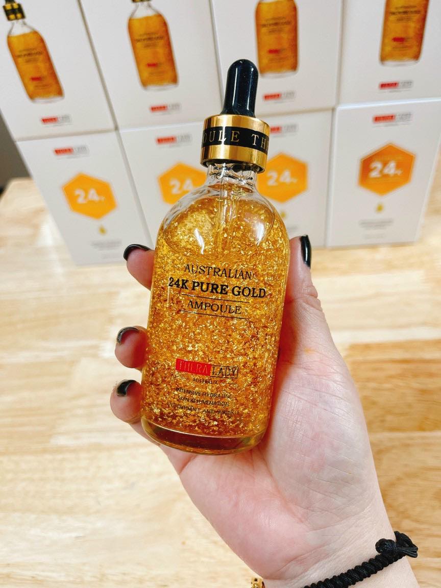 Serum vàng 24K Ampoule Úc 100ml