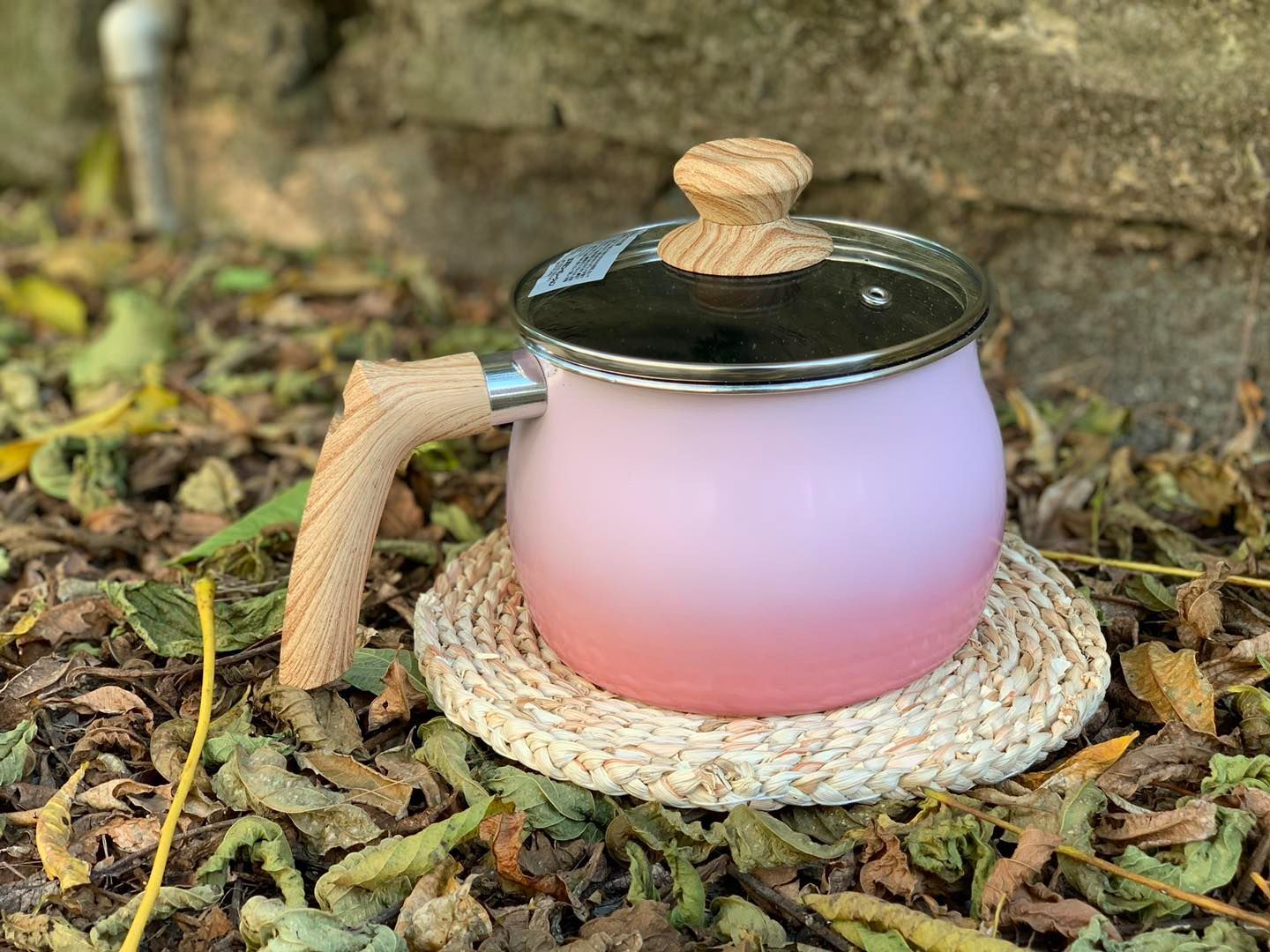 Nồi chiên ngập dầu Nhật Bản 15cm - màu trắng