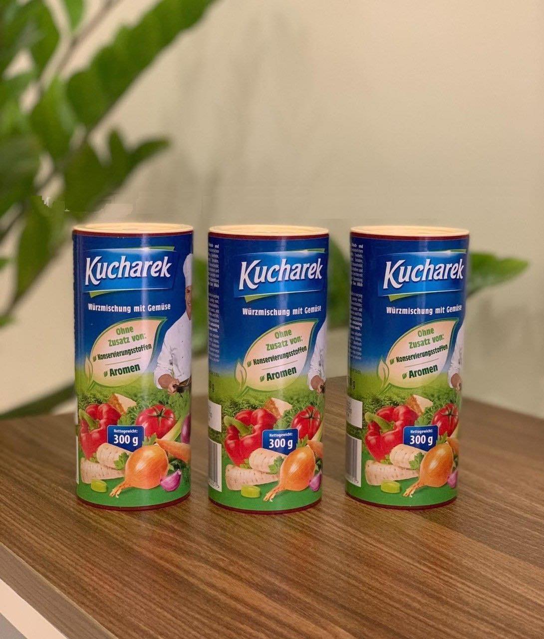 Hạt nêm hữu cơ KUCHAREK Đức - loại hộp 300g