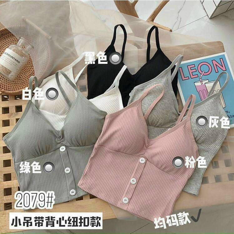 Áo Bra hàng xuất Hàn free size - Ghi