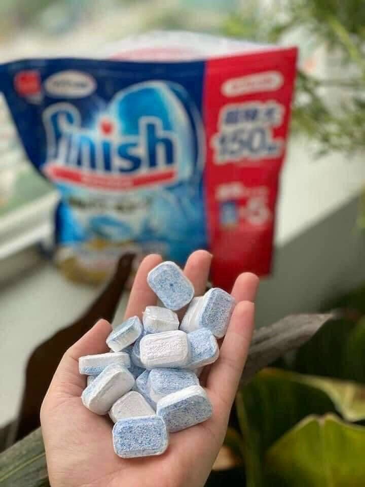 Bịch 150 viên rửa bát Finish Nhật