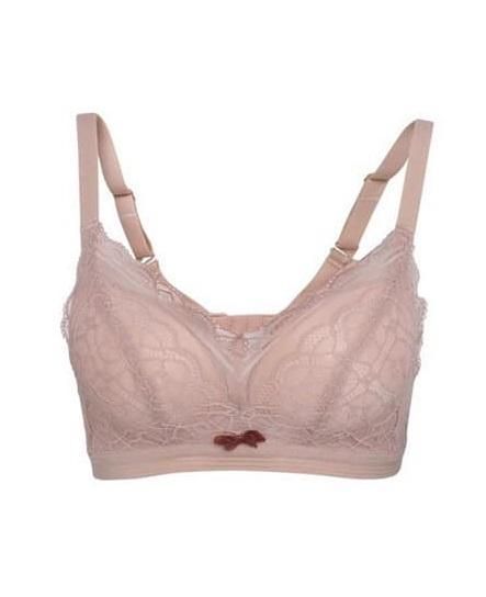 Áo ngực đệm hơi có ren - 36 - Da