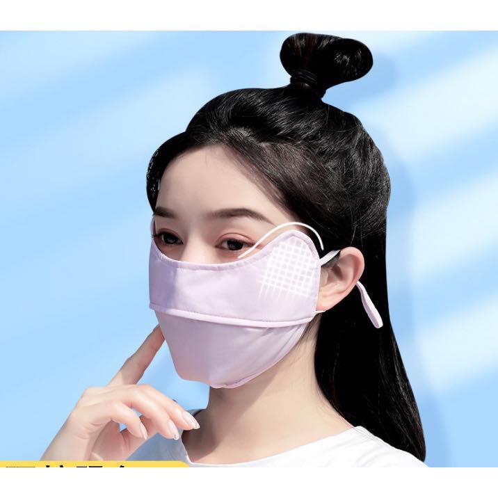 Khẩu trang vải kháng khuẩn - Hồng