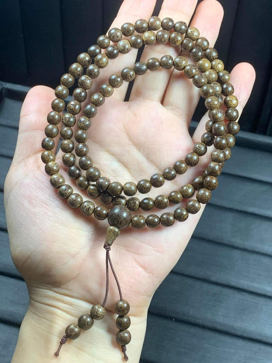 Vòng trầm 108 hạt
