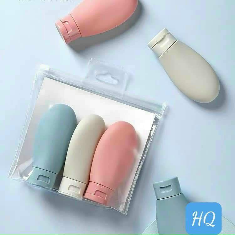 Set 3 lọ chiết mỹ phẩm mini 60ml/ lo