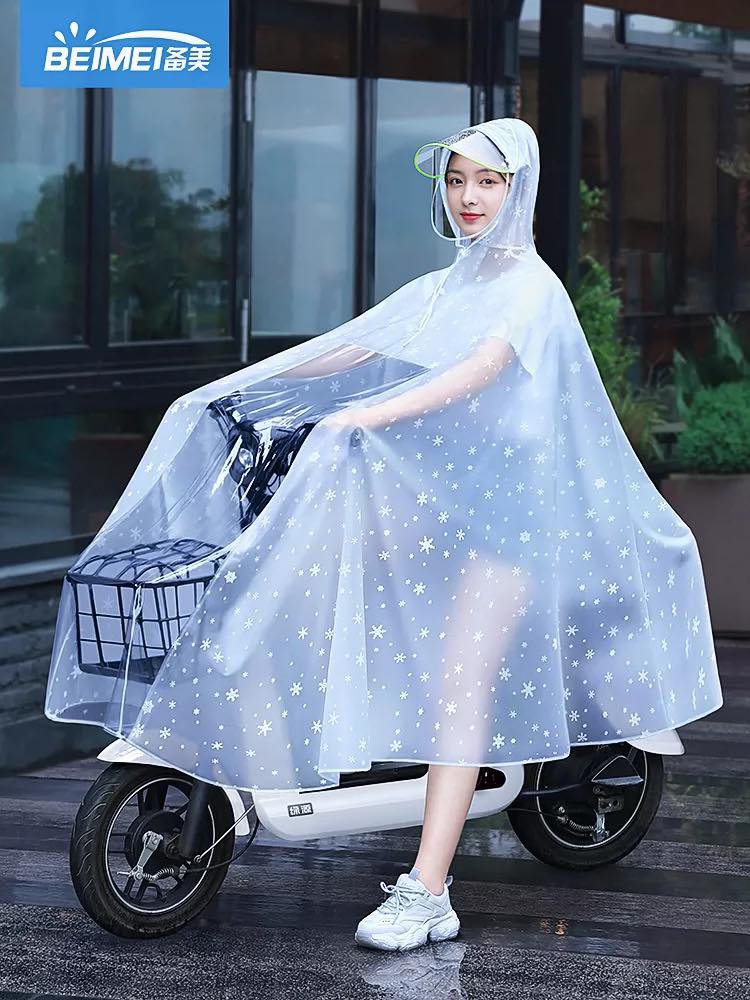 Áo mưa nhựa trong siêu dai - loại 1 đầu