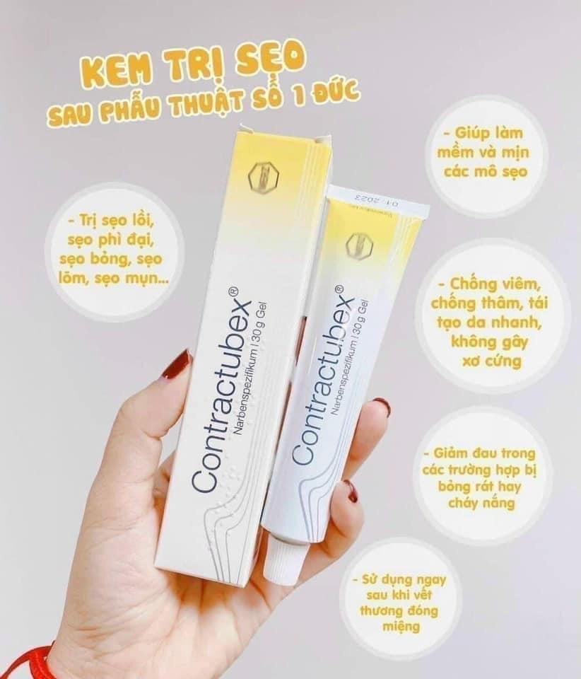Kem trị sẹo Contractubex Đức - size to 30g