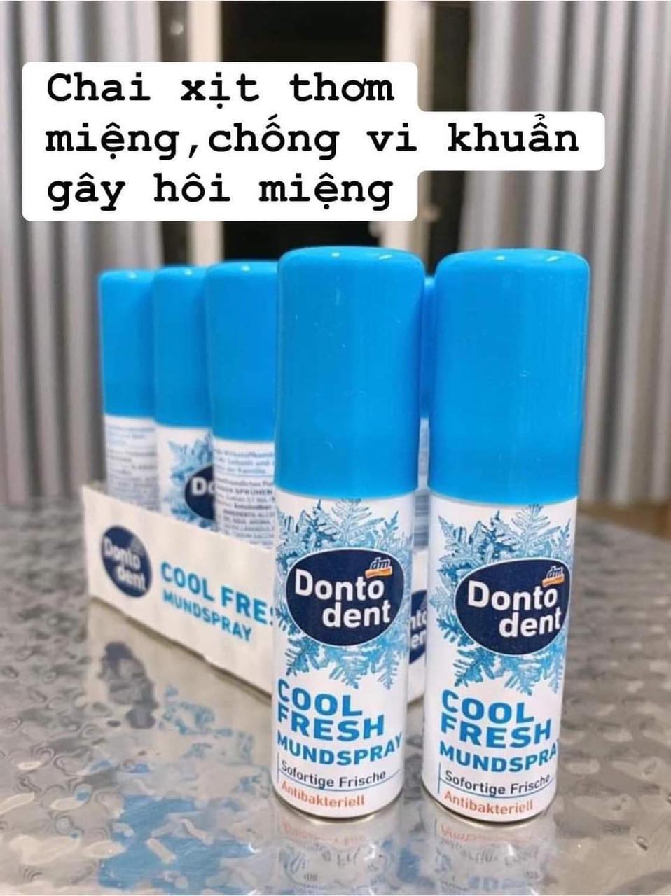 Xịt thơm miệng Donto Dent hàng Đức