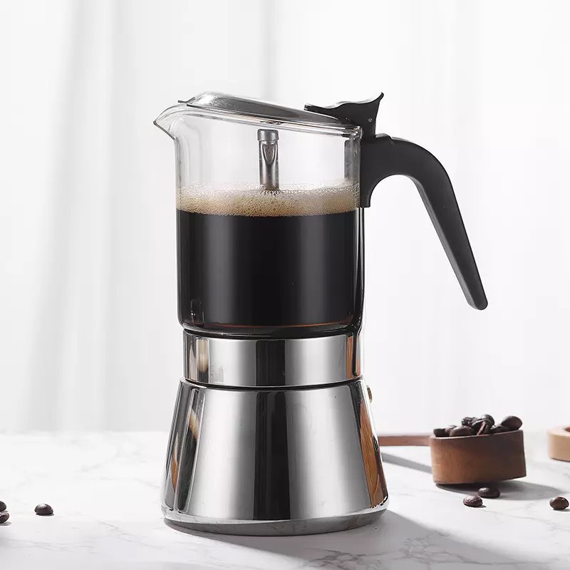 Ấm pha cafe Kaiyo (Moka Pot) loại 2 cốc - 160ml