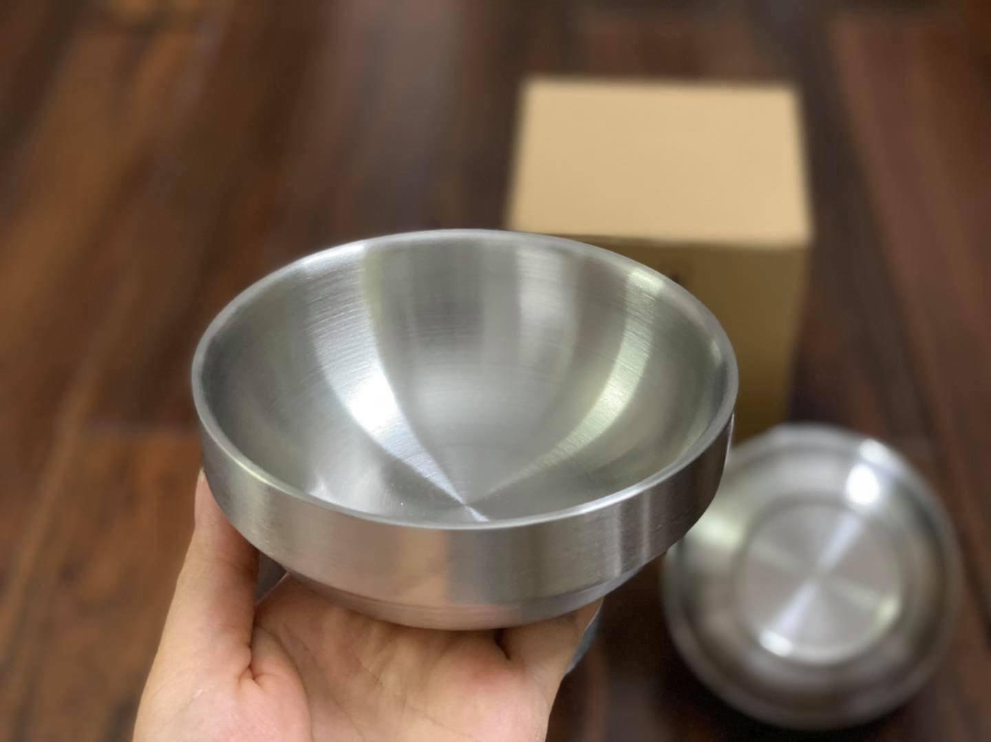 Bát to inox không nắp 12cm - hàng xuất Hàn Quốc