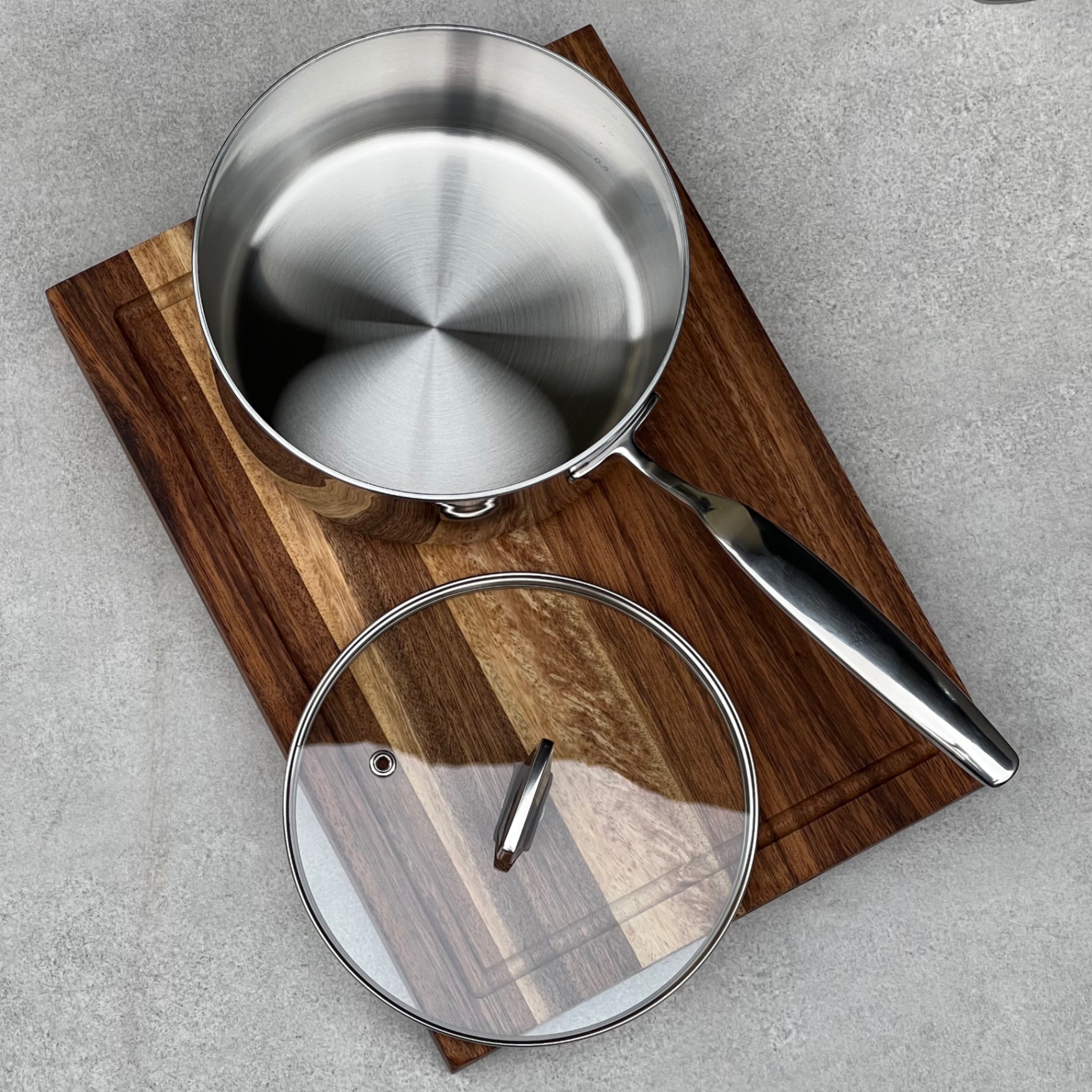 Quánh inox đúc nguyên khối Kaiyo 18cm