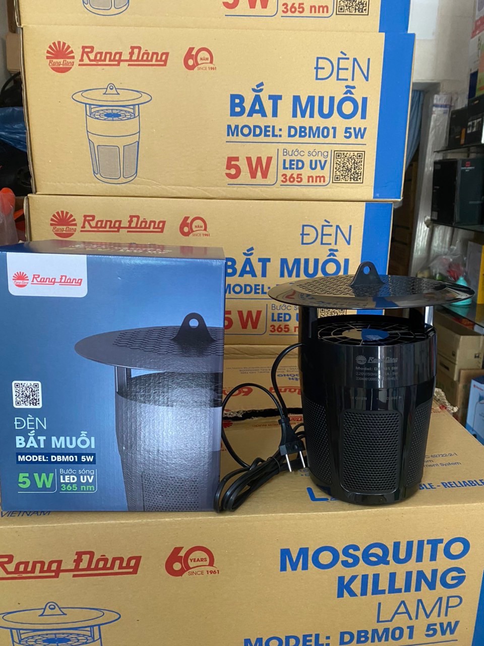 Đèn bắt muỗi Rạng Đông