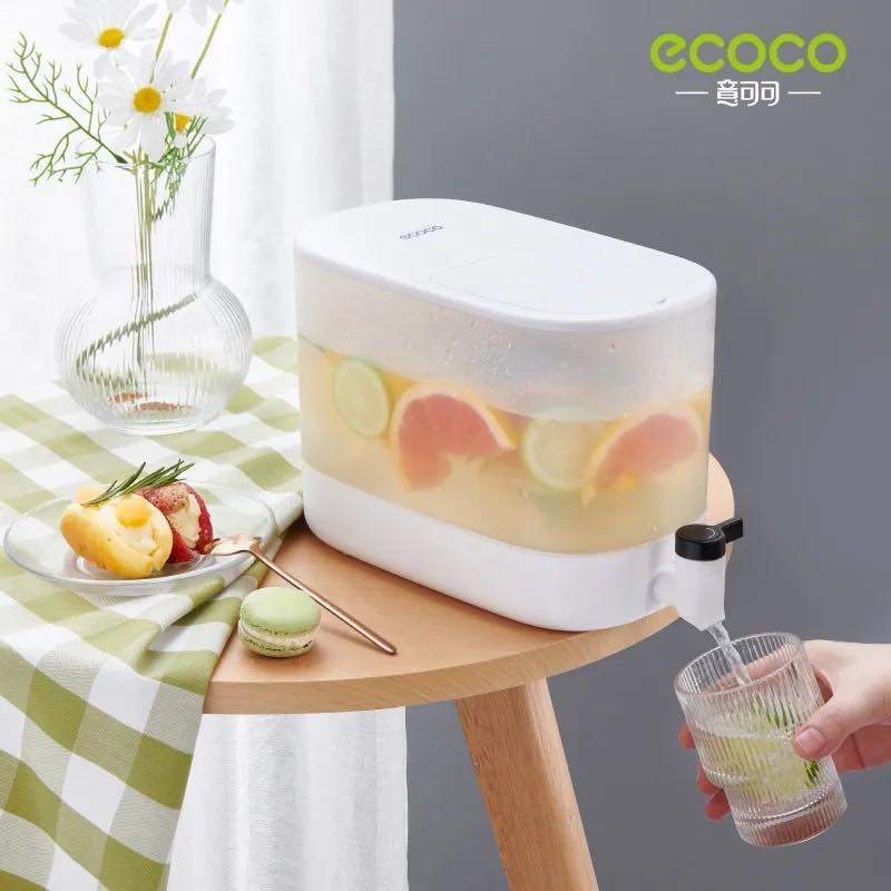 Bình đựng nước tủ lạnh có vòi rót Ecoco 4L