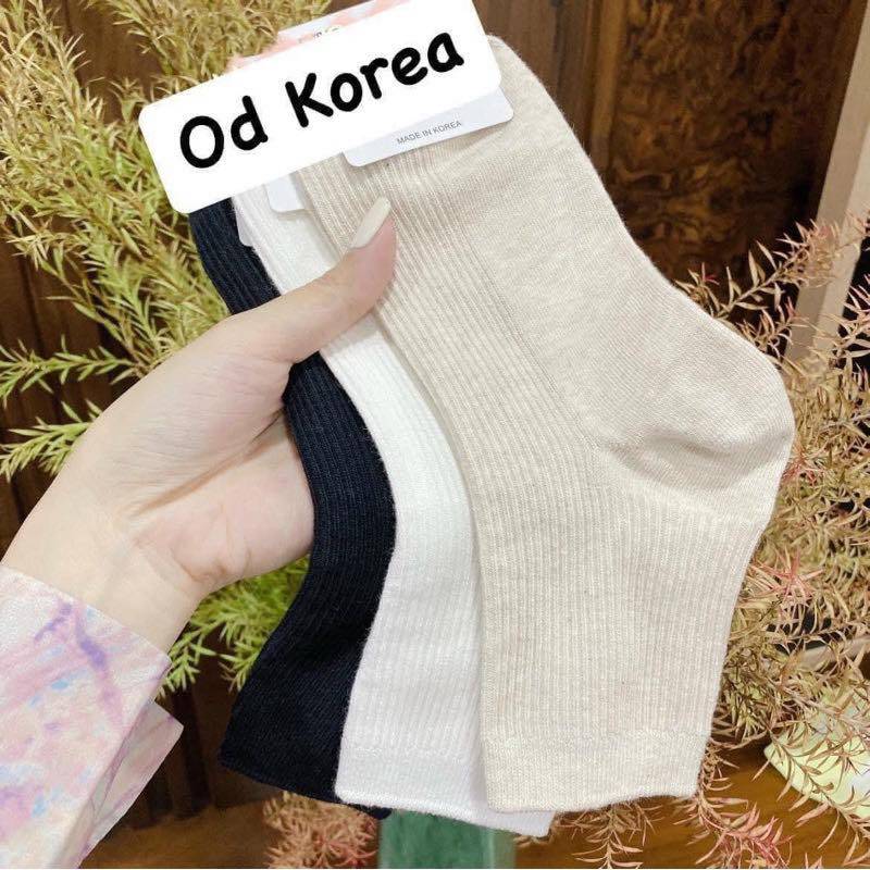 Set 10 đôi tất mix len tăm cao cổ Korea