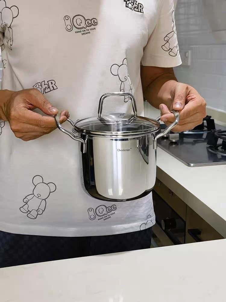 Nồi inox Chockmen thành cao 14cm