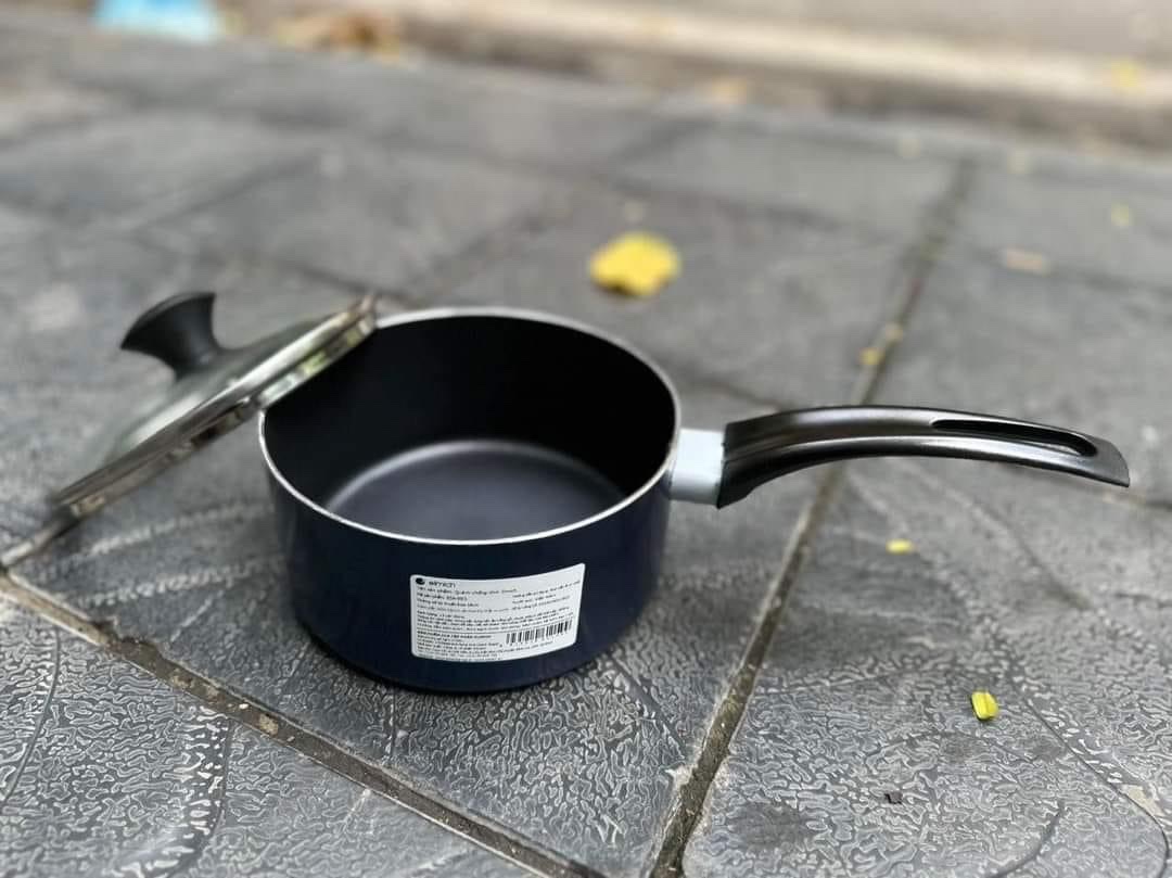 Quánh chống dính Elmich 16cm màu xanh navy