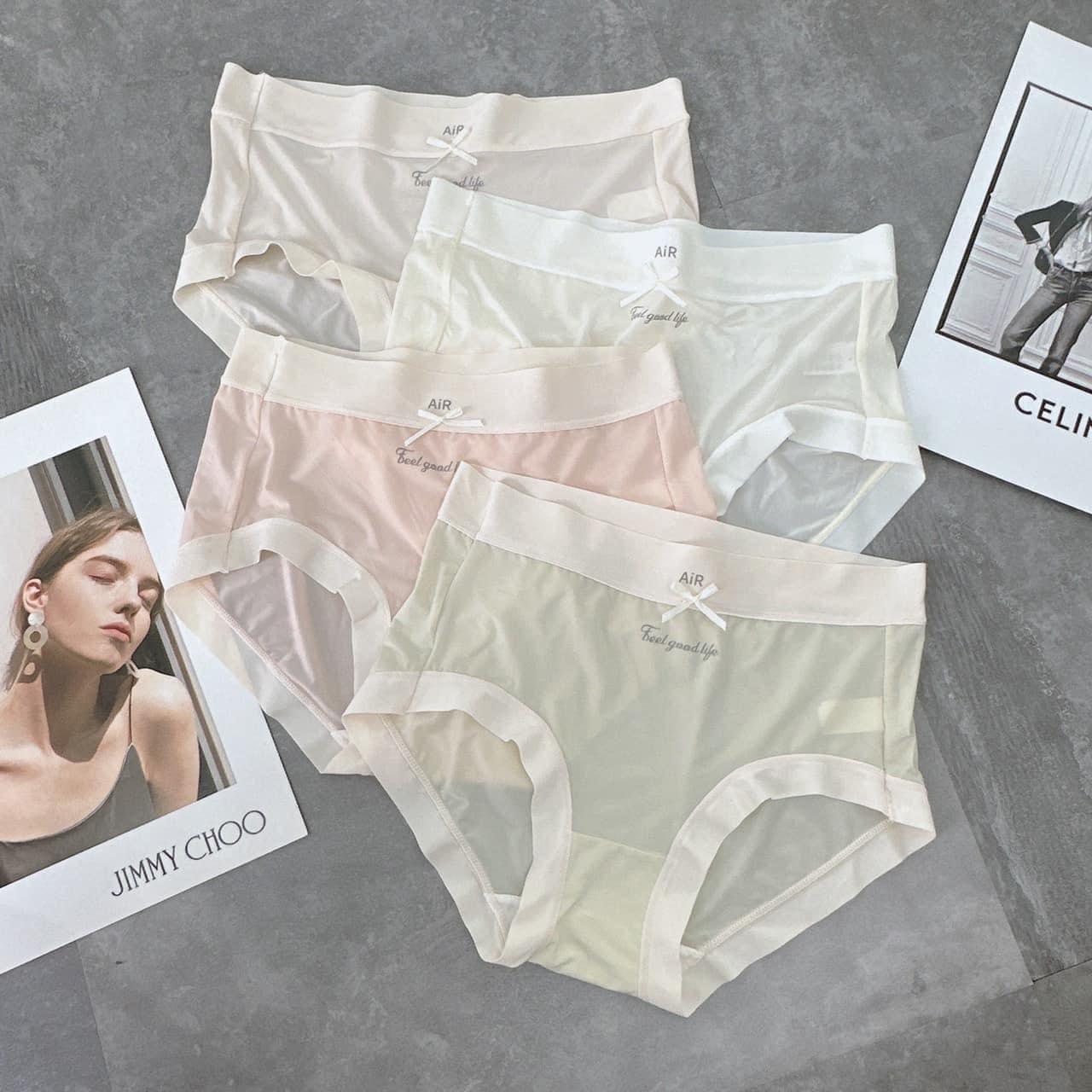 Set 10 quần lót lụa băng siêu mát (COMBO 10) - size M