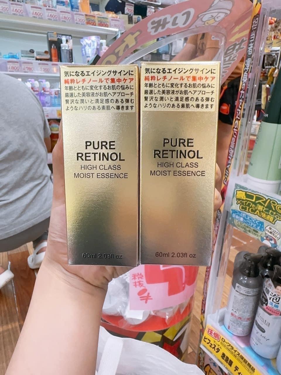 Serum dưỡng ẩm, chống lão hóa Retinol NMN (vàng)