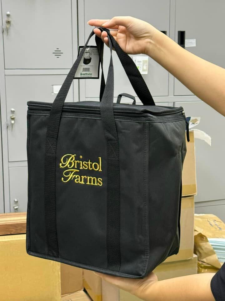 Túi giữ nhiệt size lớn hàng xuất Mỹ 20x30x35cm - Đen