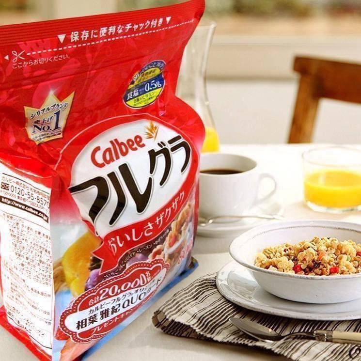 Ngũ cốc Calbee Nhật bản - Đỏ (loại truyền thống 800g)