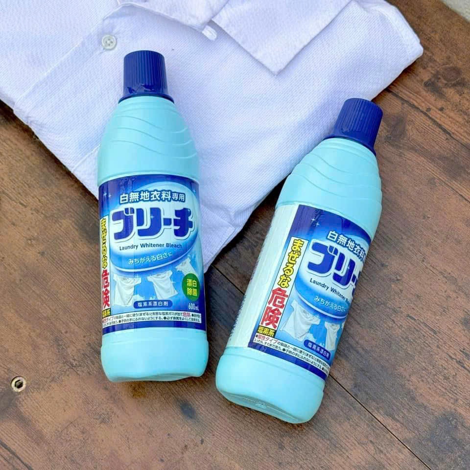 Tẩy trắng quần áo Mitsue Nhật Bản 600ml (hàng tặng)