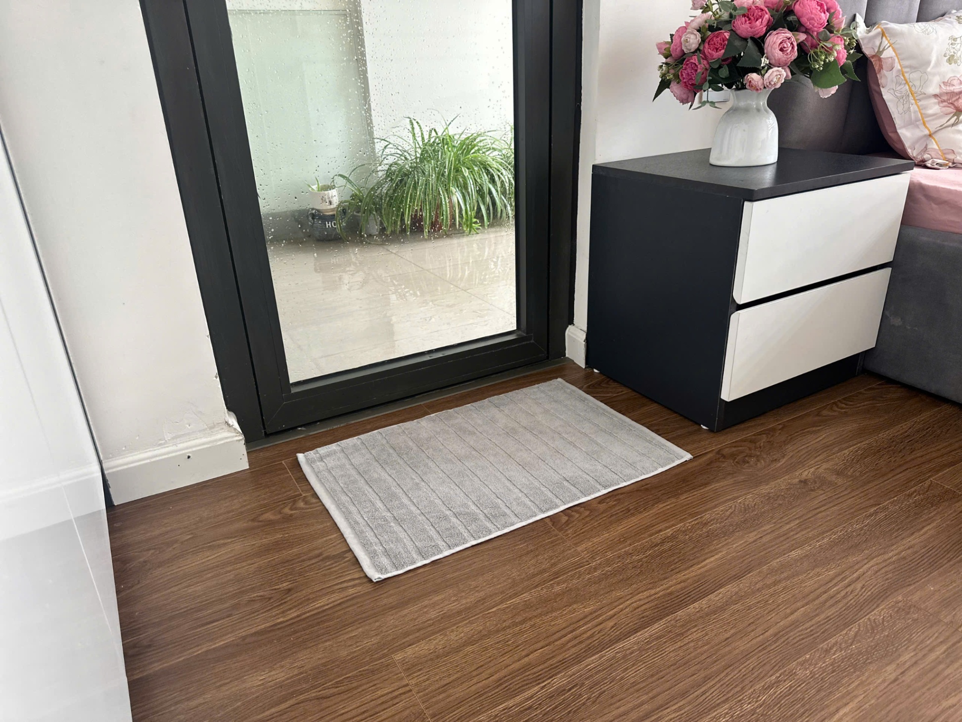 Thảm nhà tắm Songwol 40x60cm - màu ghi