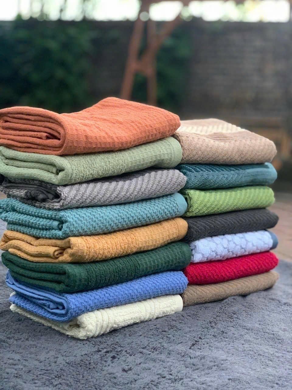 Set 4 khăn xuất Mỹ 40 x 70cm (mix màu)