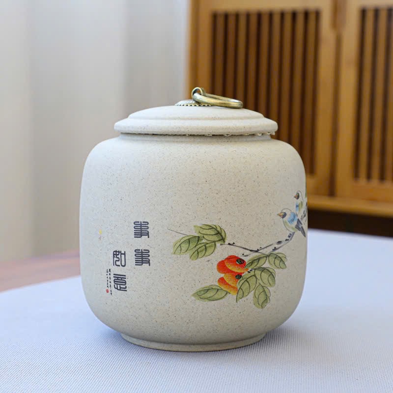 Hũ gốm tử sa đựng trà 800ml