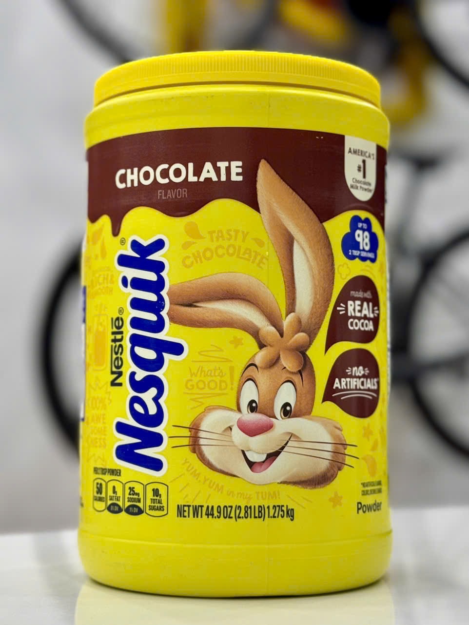 Bột cacao Nestquik hộp to đại 1.275kg