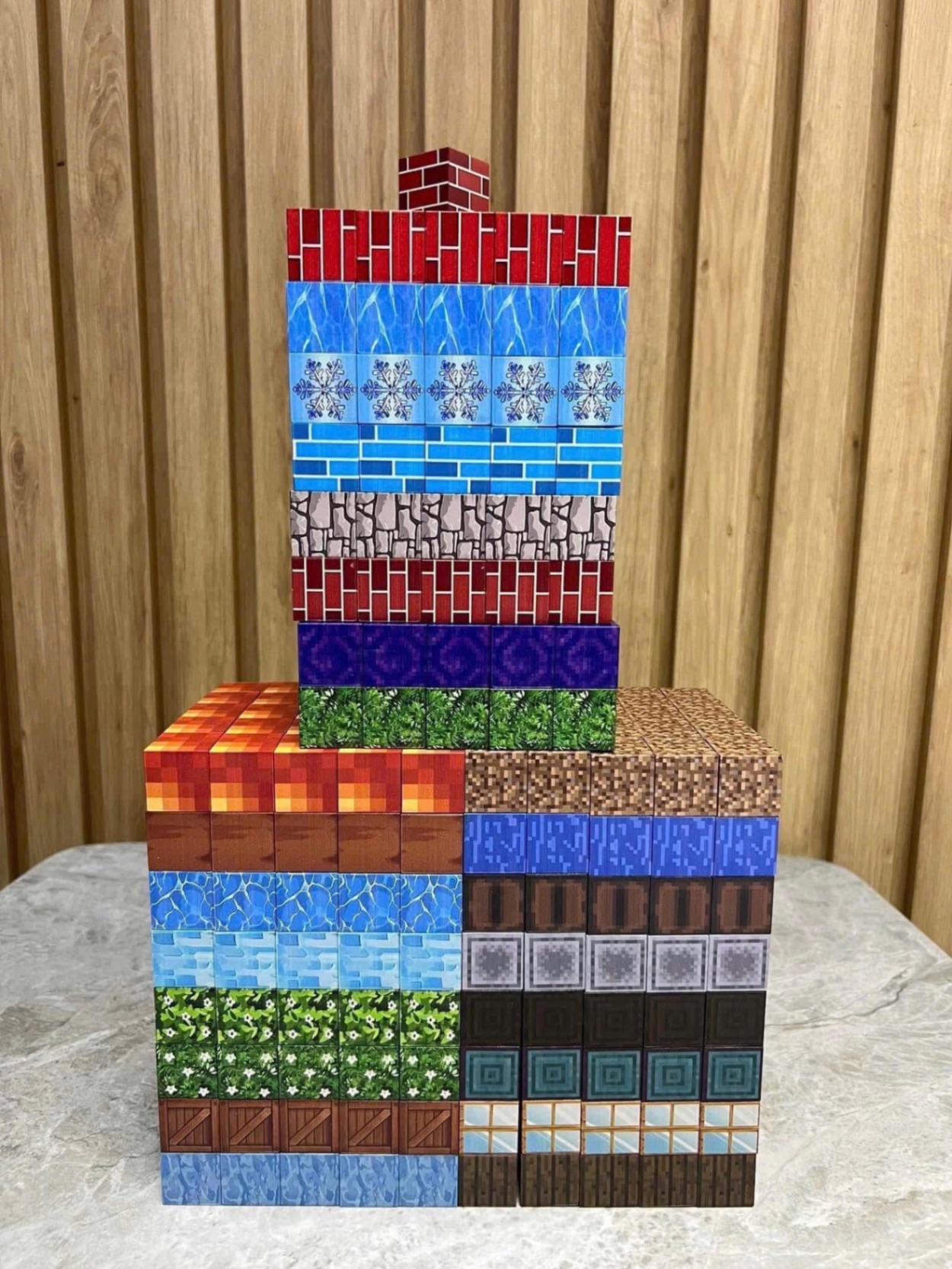 Hộp 100 viên lego nam châm
