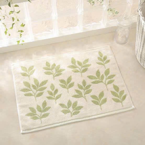 Thảm lau chân xuất Nhật 45 x 65cm - Xanh lá