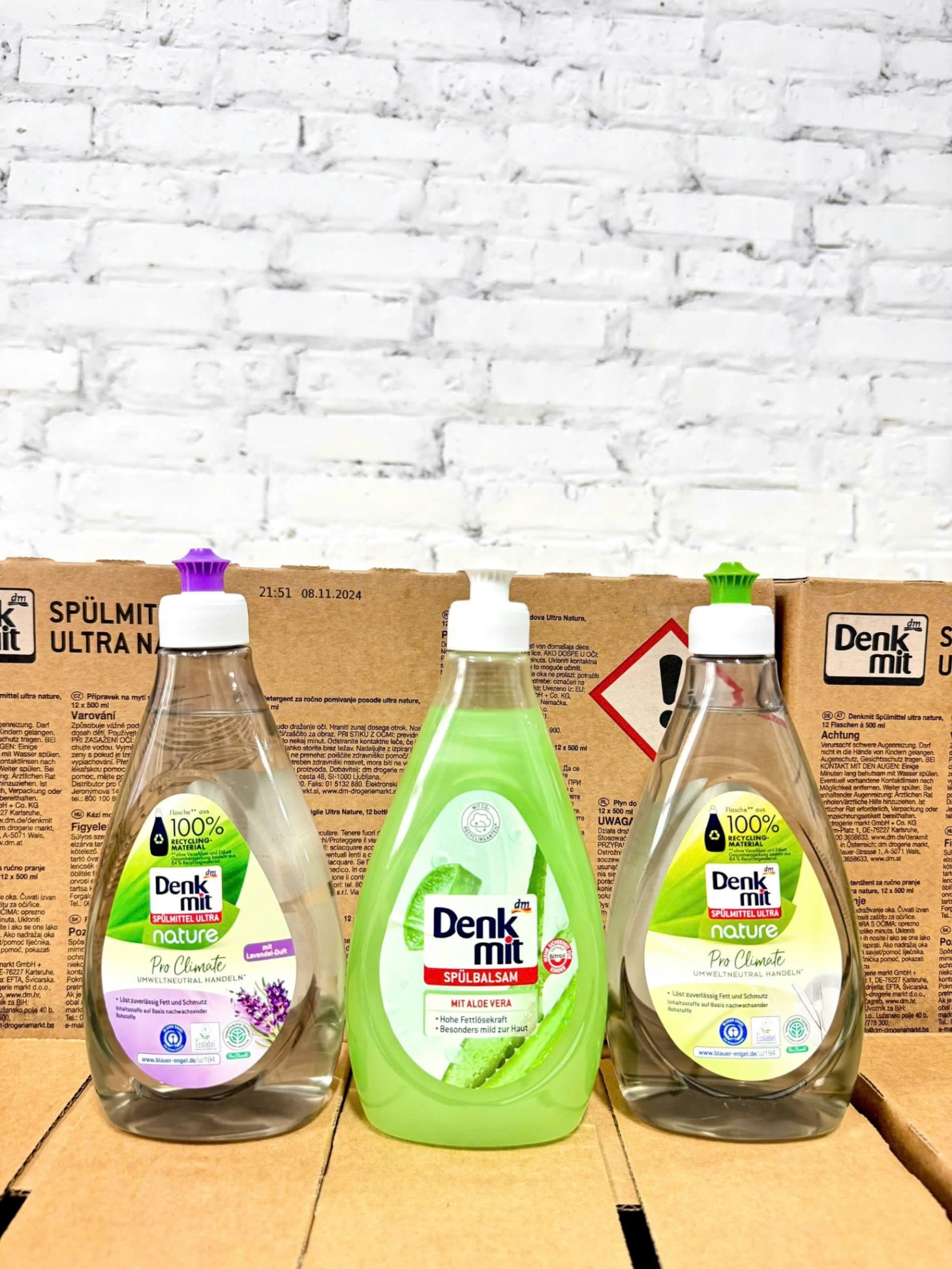 Nước rửa chén Đức Denkmit 500ml - hương lavender