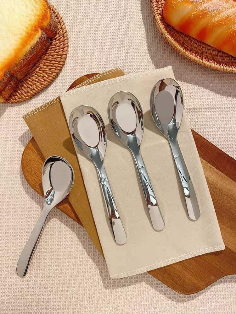 Set 5 thìa phở sâu lòng inox 316  RK336