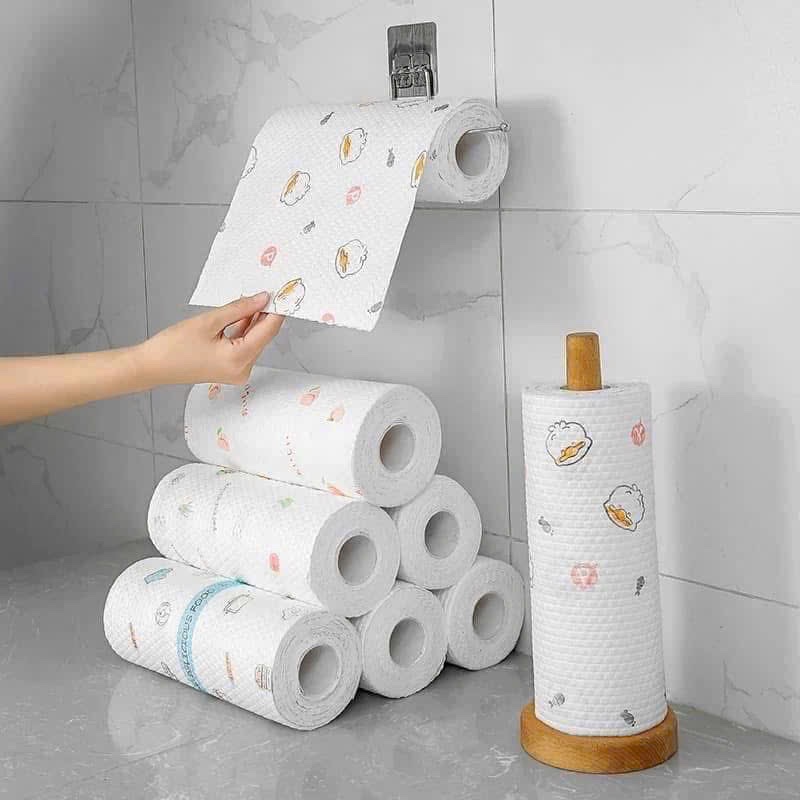 Combo 10 cuộn giấy lau bếp đa năng