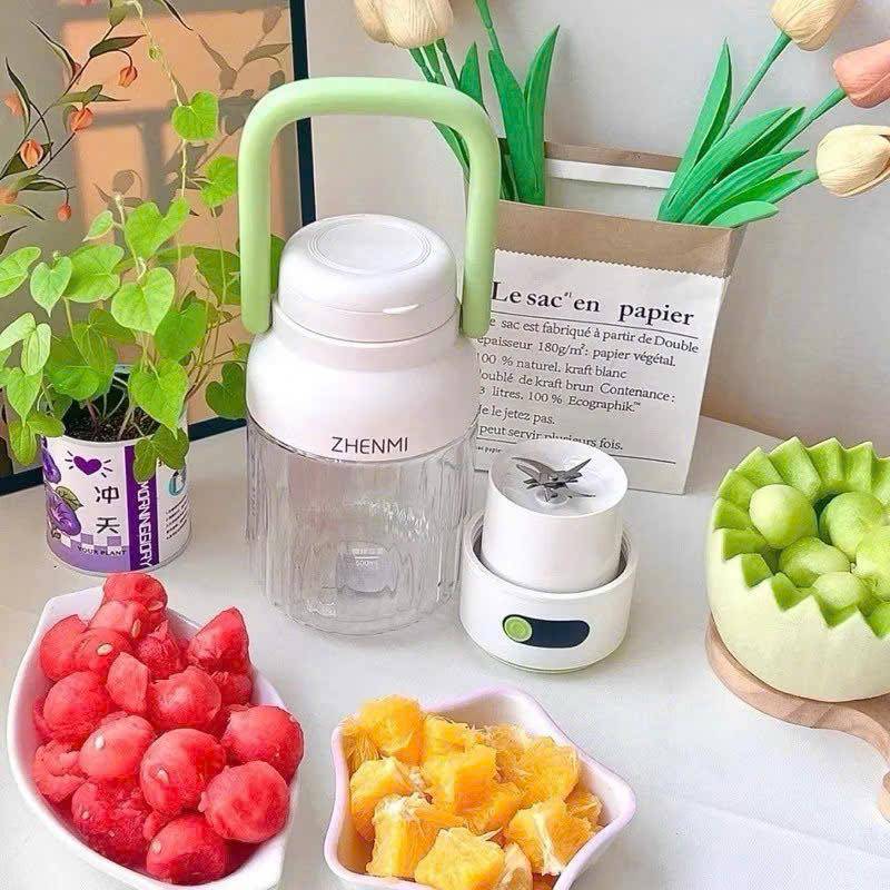 Máy xay sinh tố 12 lưỡi Zhenmi - size 1000ml