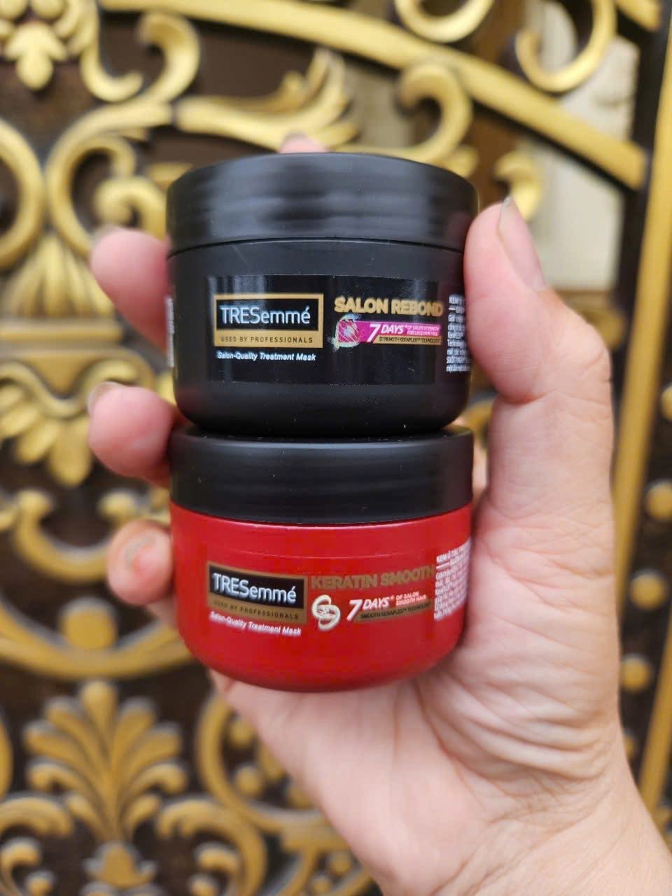 Set 3 hũ kem ủ tóc Tresemme Karatin Smooth (50g/ hũ)
