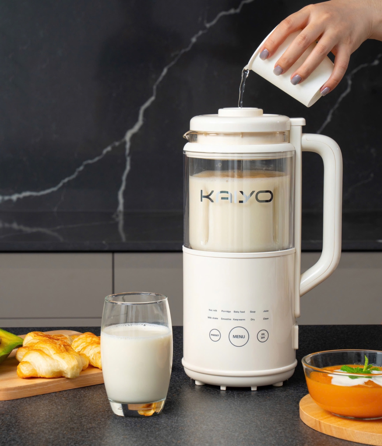 Máy làm sữa hạt Kaiyo 1000ml (KNM-411)
