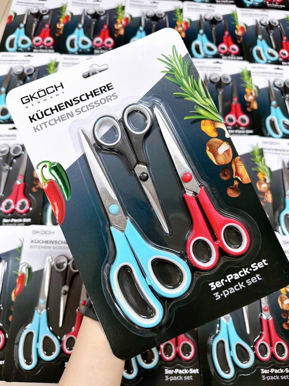 Set 3 kéo nhà bếp Gkoch Germany
