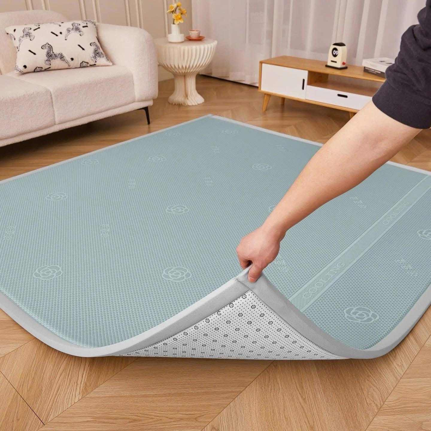 Thảm băng lạnh cao cấp trải giường, trải sàn - size 1.6 x 2m
