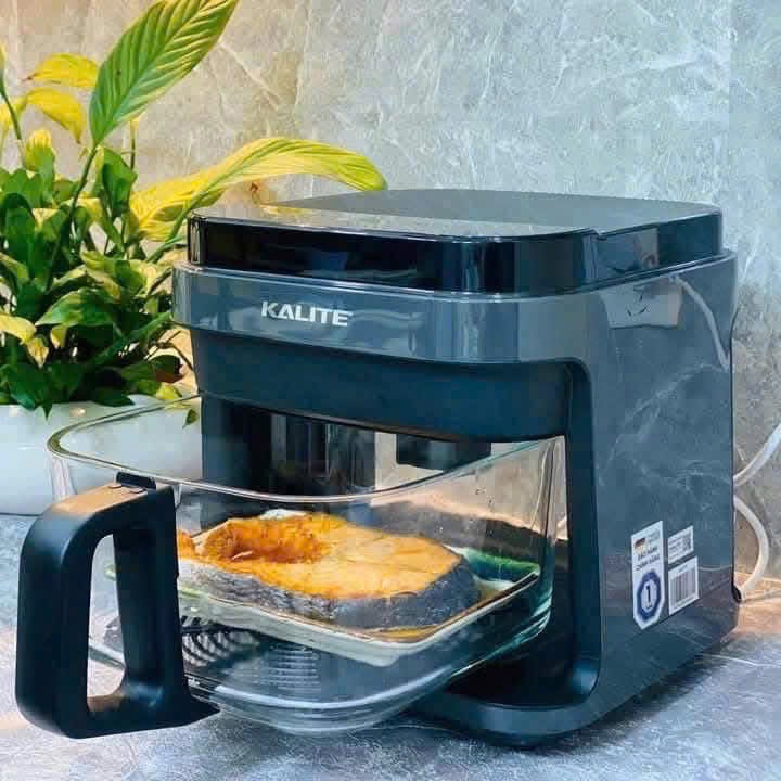 Nồi chiên không dầu Kalite 6L khay thuỷ tinh