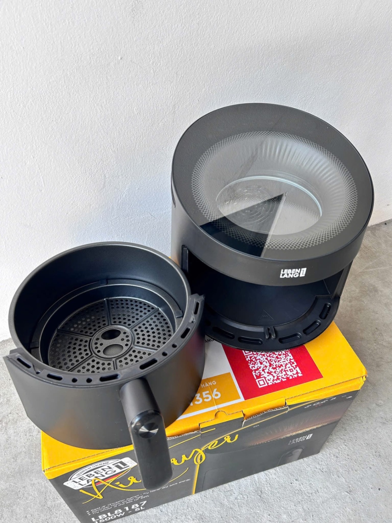 Nồi chiên không dầu Lebenlang 5L