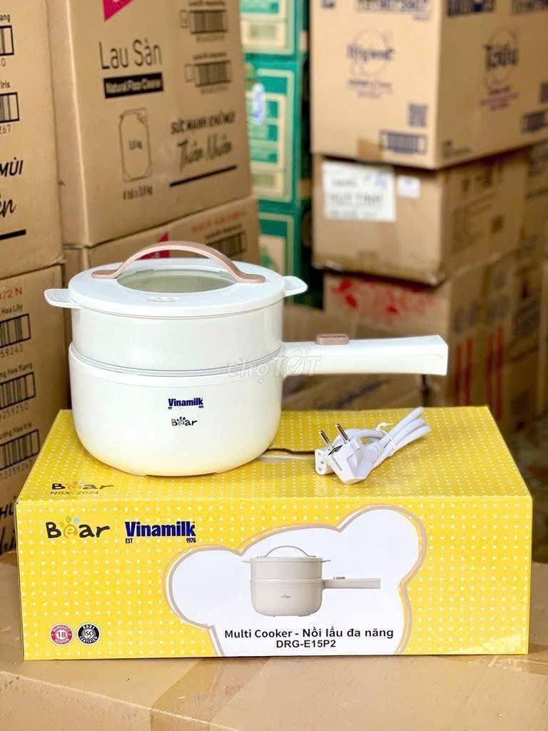 Nồi nấu đa năng 1.6L Bear DRG-E15P2 800W