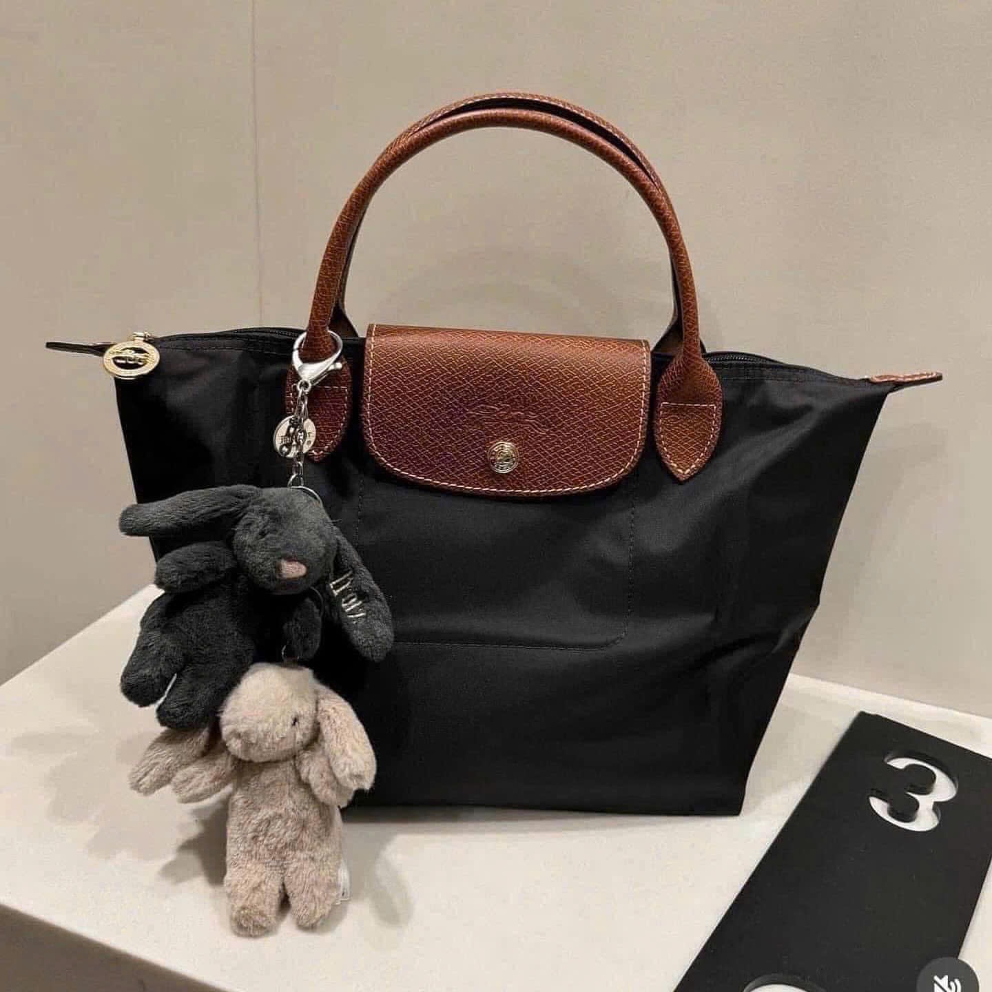Túi xách vải dù Longchamp size S